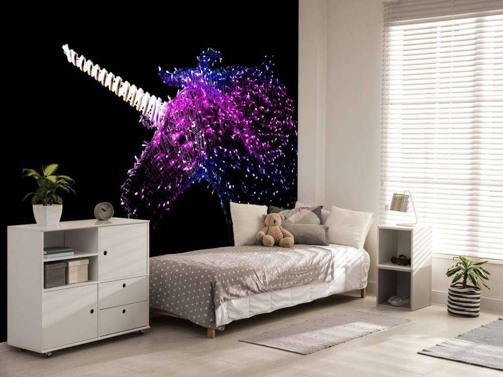 Leuchtendes Einhorn