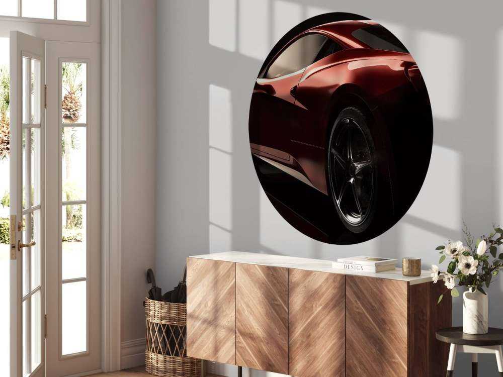 Rotes Sportauto
