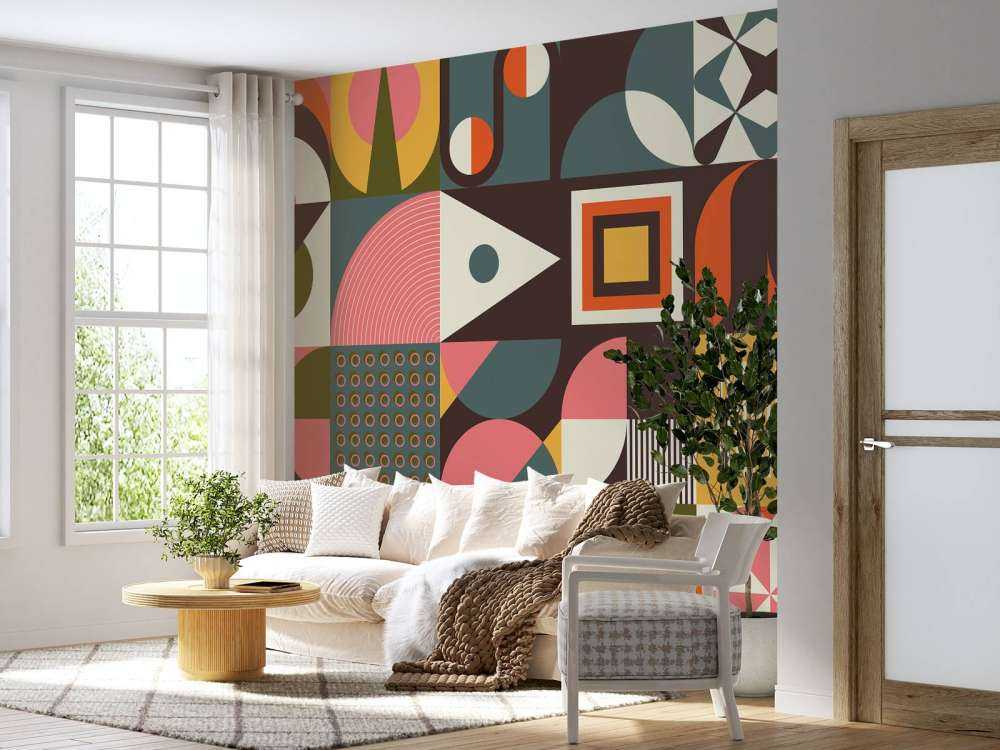 Bunte abstrakte Formen