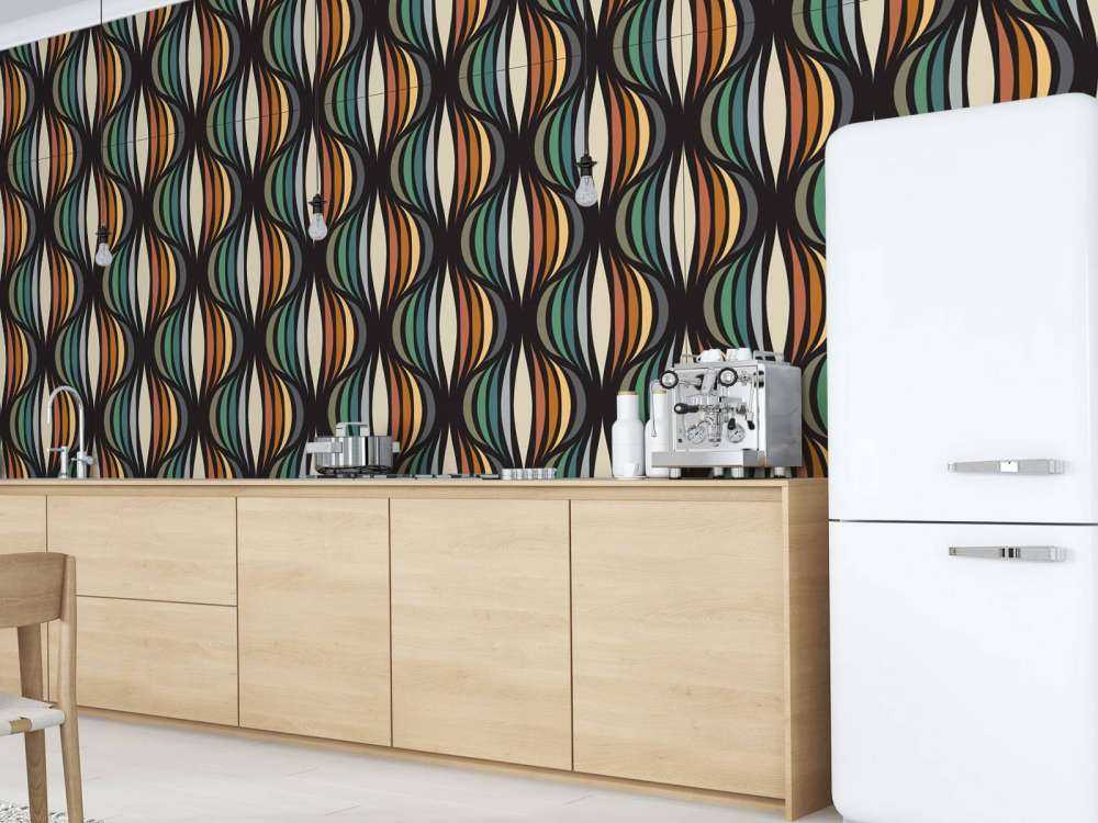 Muster im Retro Stil