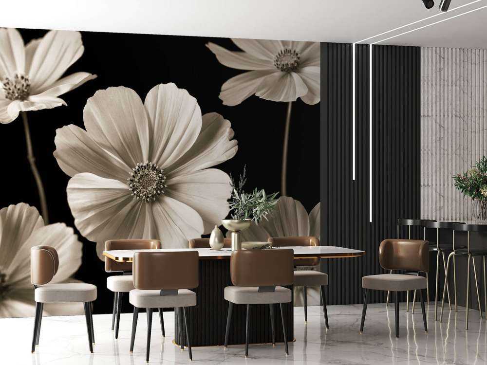 Mehrere Cosmos-Blüten