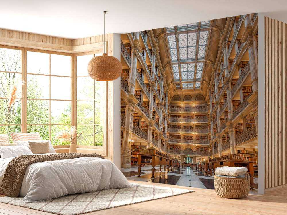 Erleuchteter Literaturraum