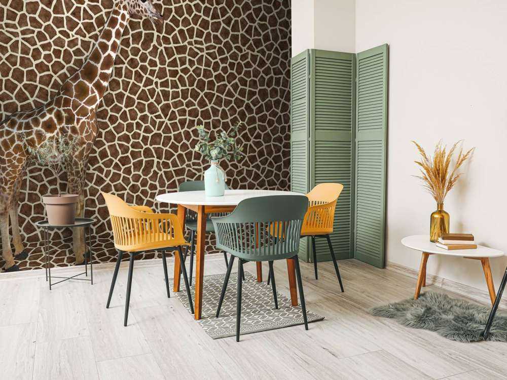 Getarnte Giraffe