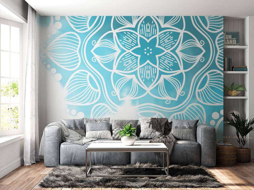 Aquarell-Mandala