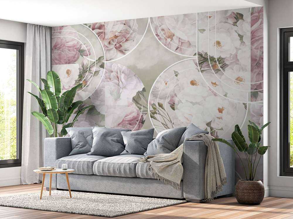 Zeitlose florale Eleganz - Blush Grün