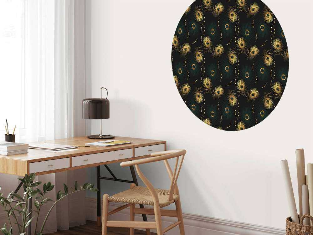 Nächtliche Pfauenpracht