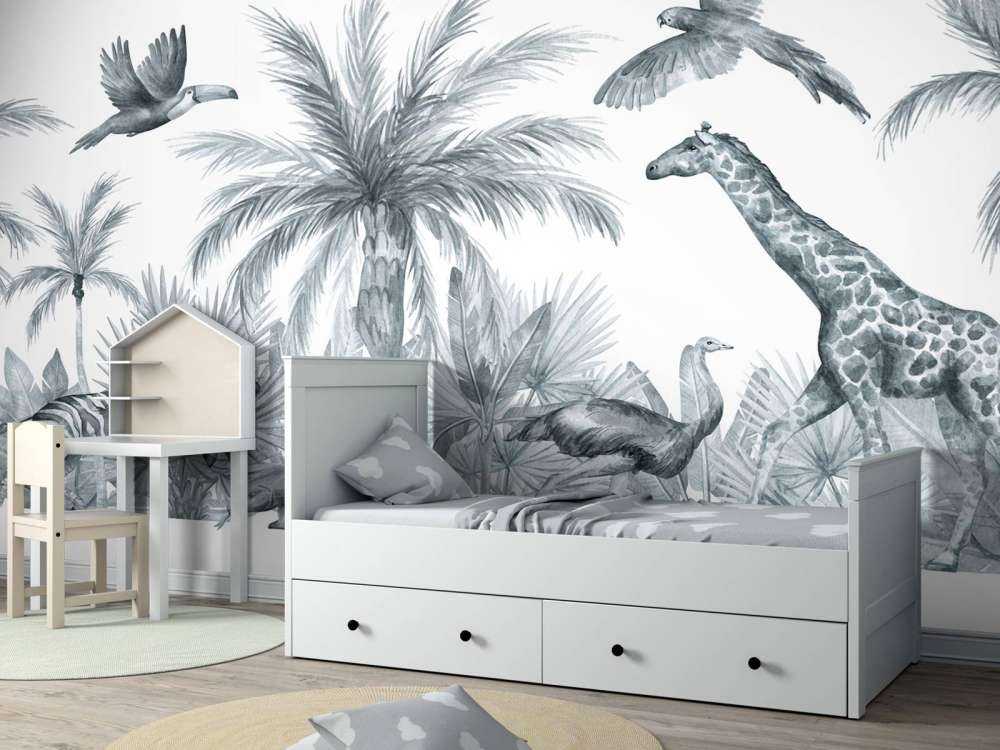 Vintage Dschungel Tiere