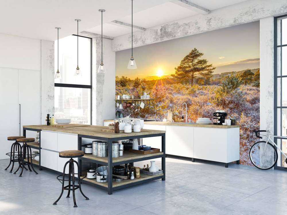 Winter Sonnenuntergang