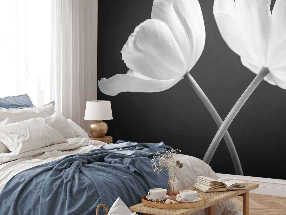 Gekreuzte Tulpen