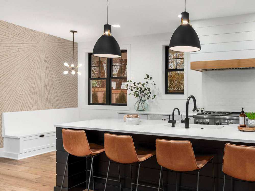 Struktur mit Linien in beige-braun