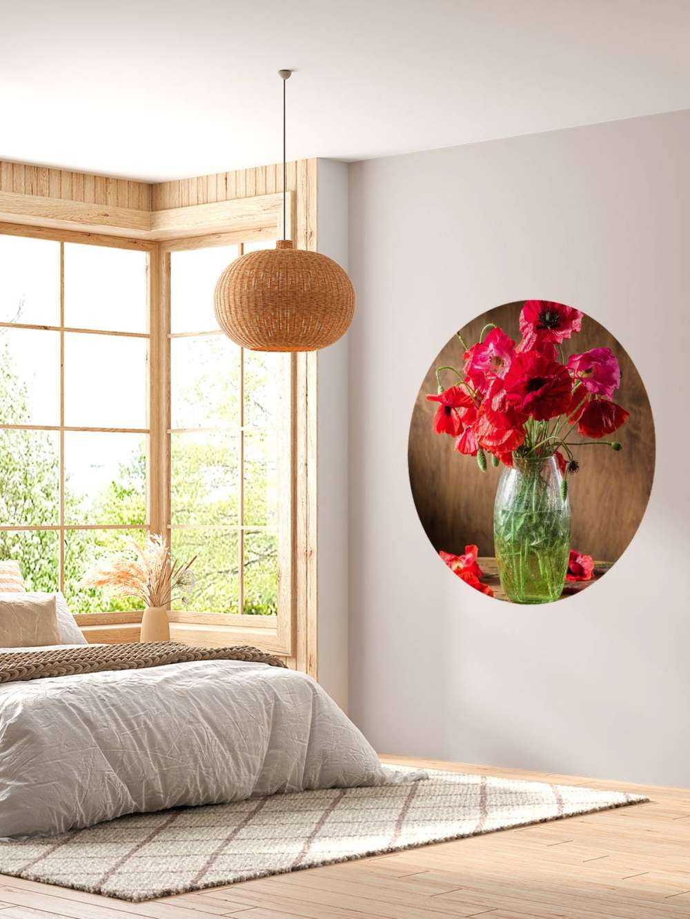 Mohnblumen in einer Vase