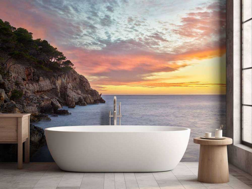 Farbenprächtiger Sonnenuntergang