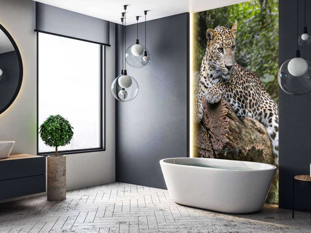 Leopard auf Baum