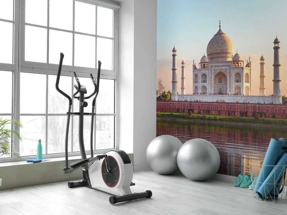 Taj Mahal am Vormittag