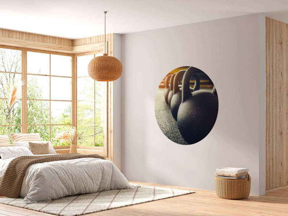Reihe der Kettlebells