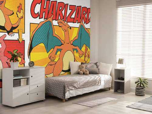 Comics - Tapferer Drache verwandelt sich