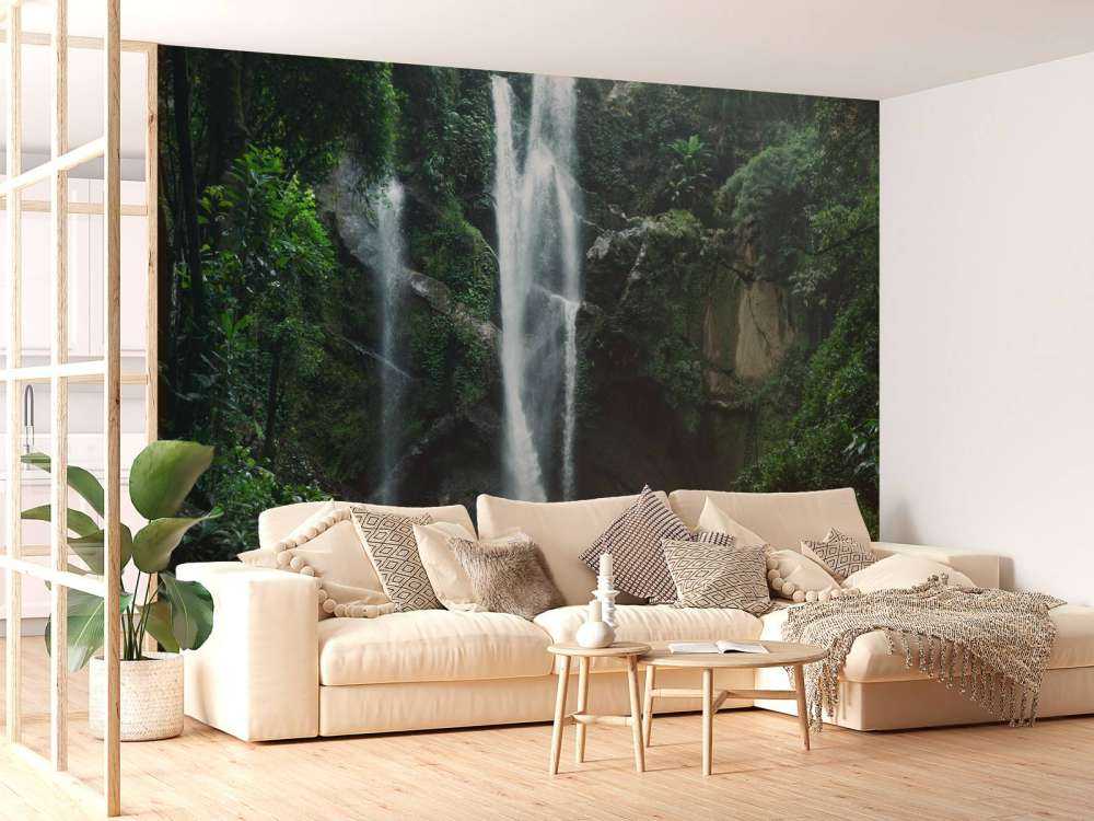 Wasserfall in der Natur