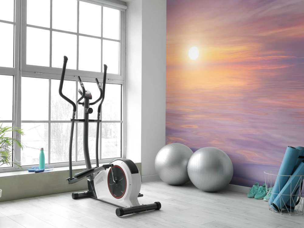 Lila Sonnenuntergang