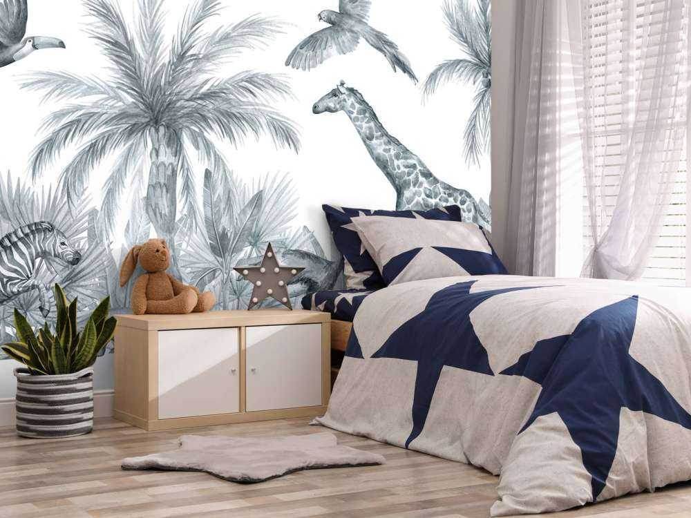 Vintage Dschungel Tiere