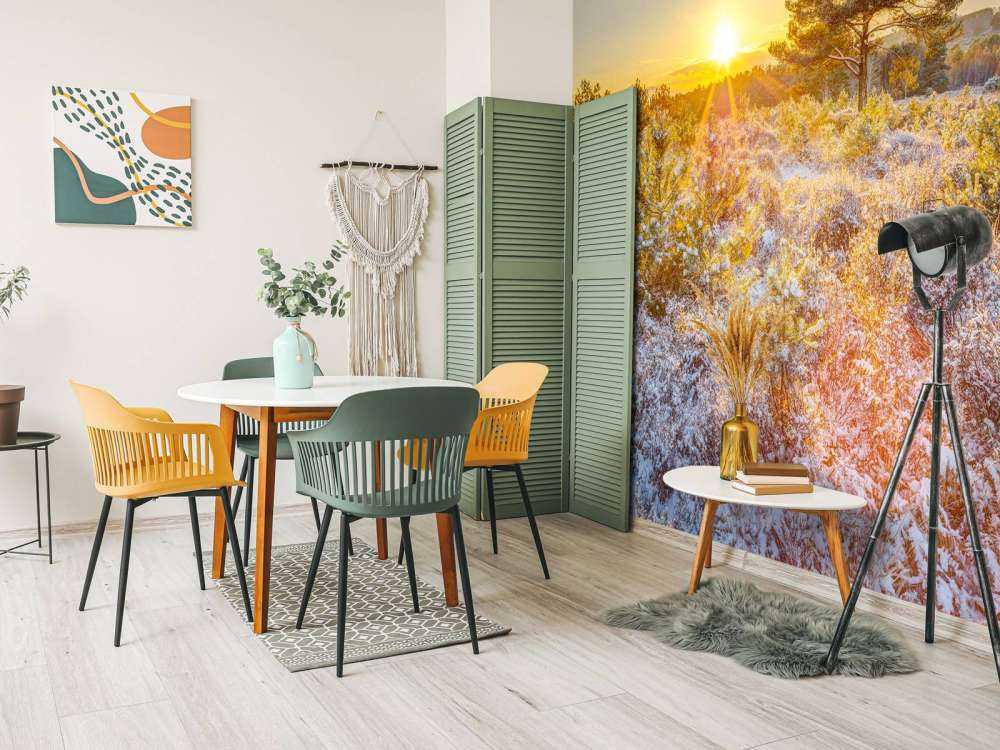 Winter Sonnenuntergang