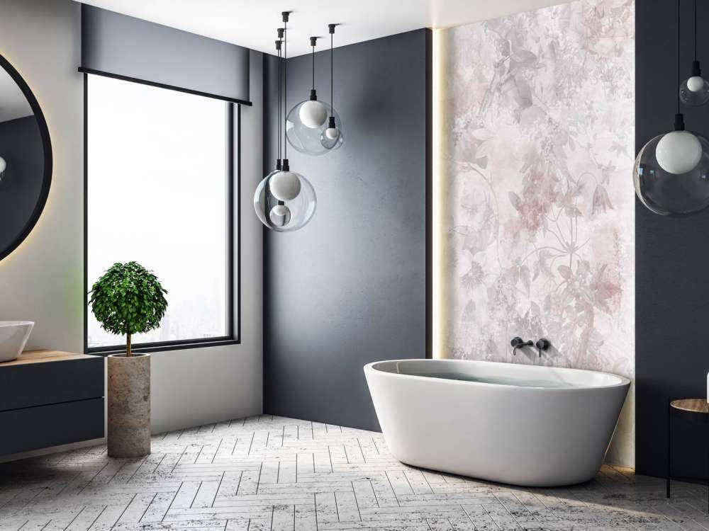 Aquarellgarten Rosa