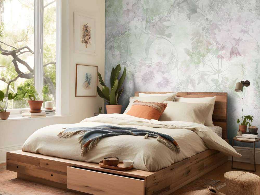 Aquarellgarten Grün