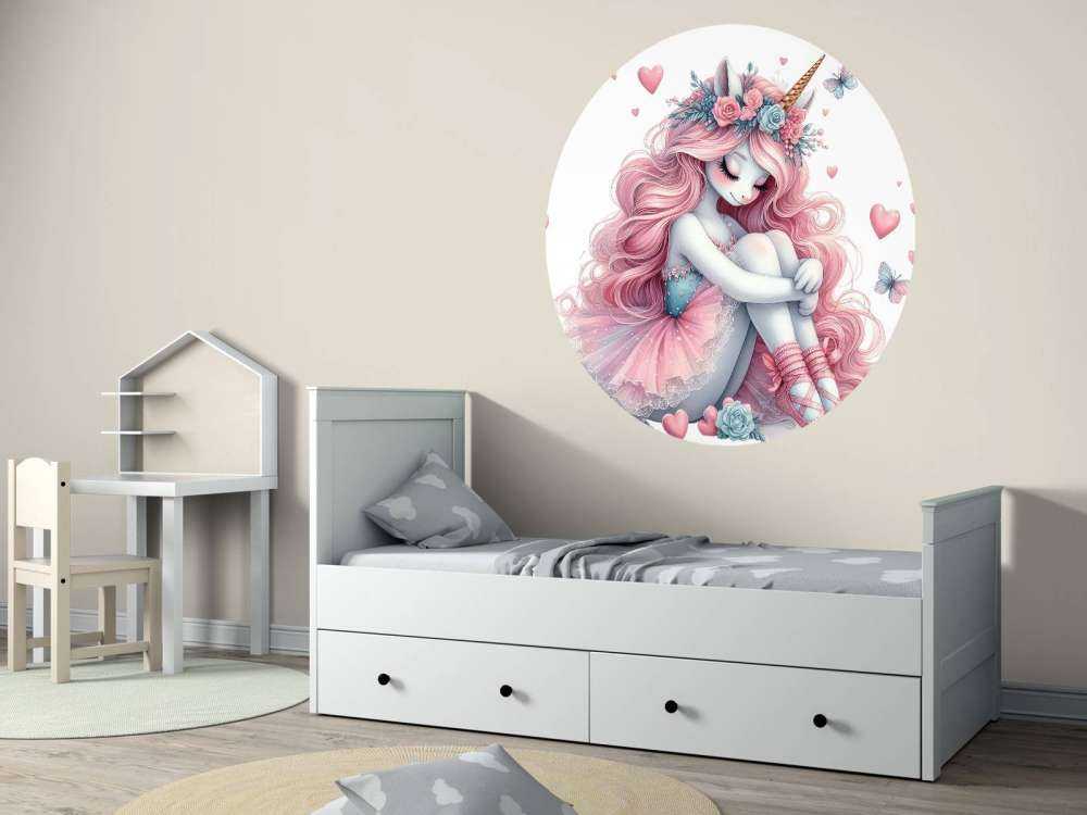 Träumende Einhorn-Ballerina