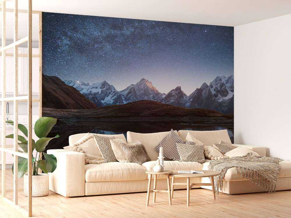 Berge bei Nacht