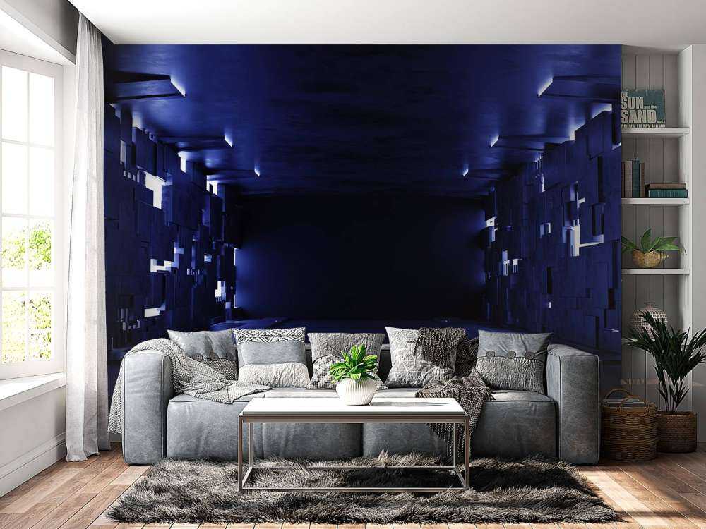 Modernes futuristisches Zimmer