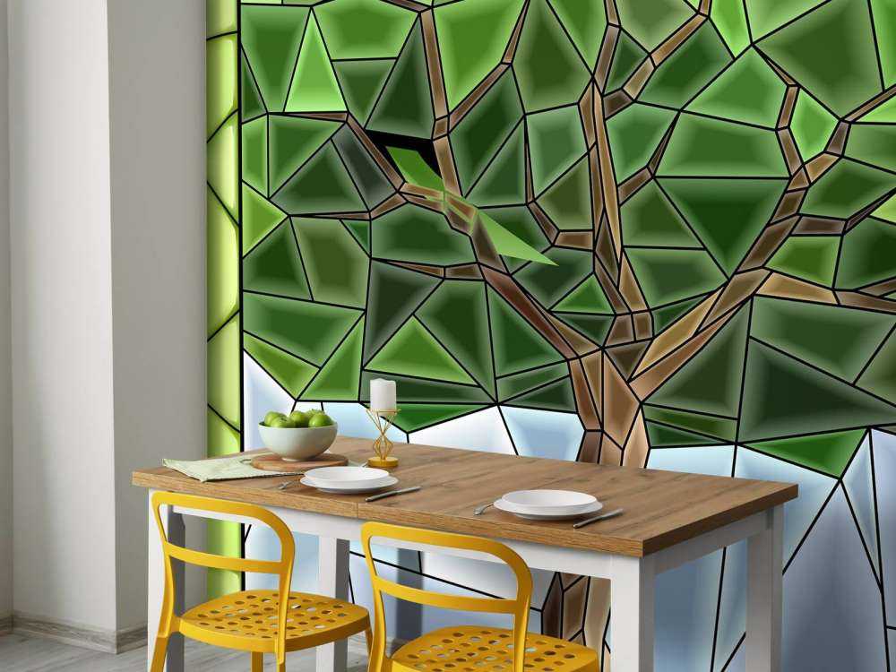 Mosaik eines Baumes