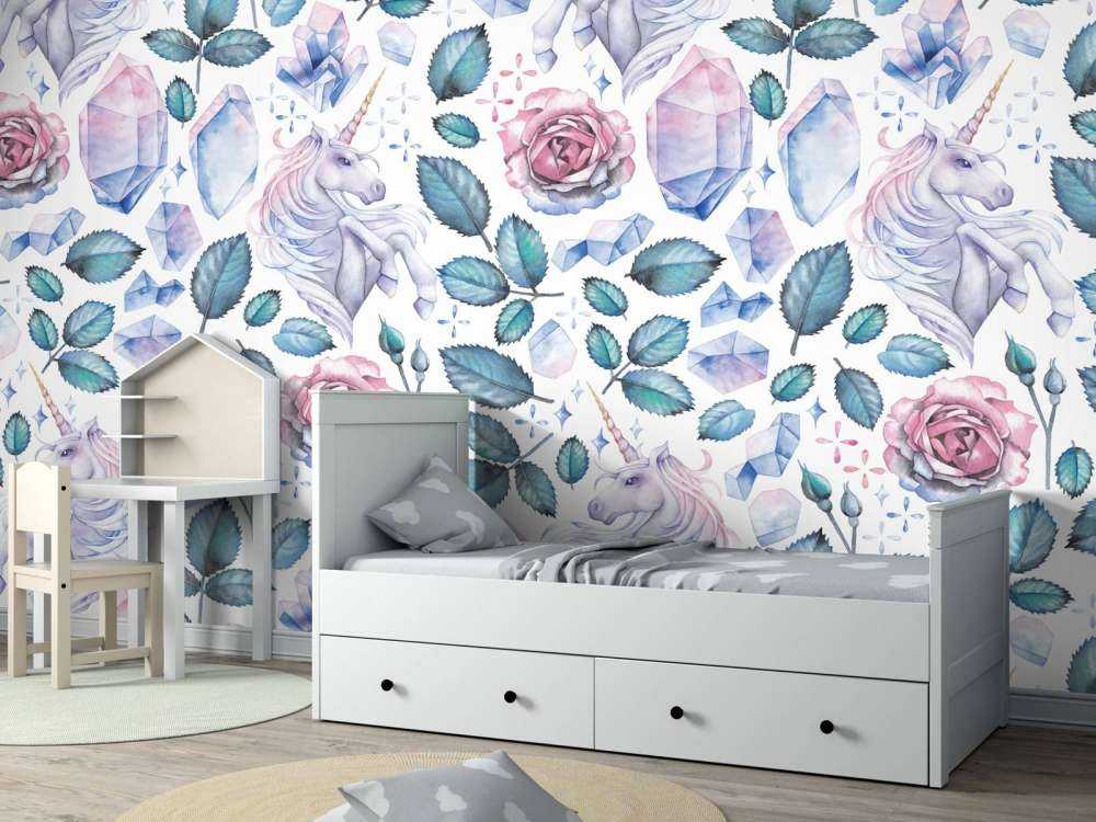 Einhorn Aquarell
