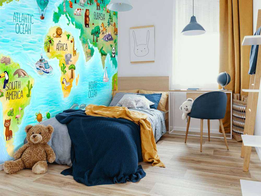 Weltkarte Kinder