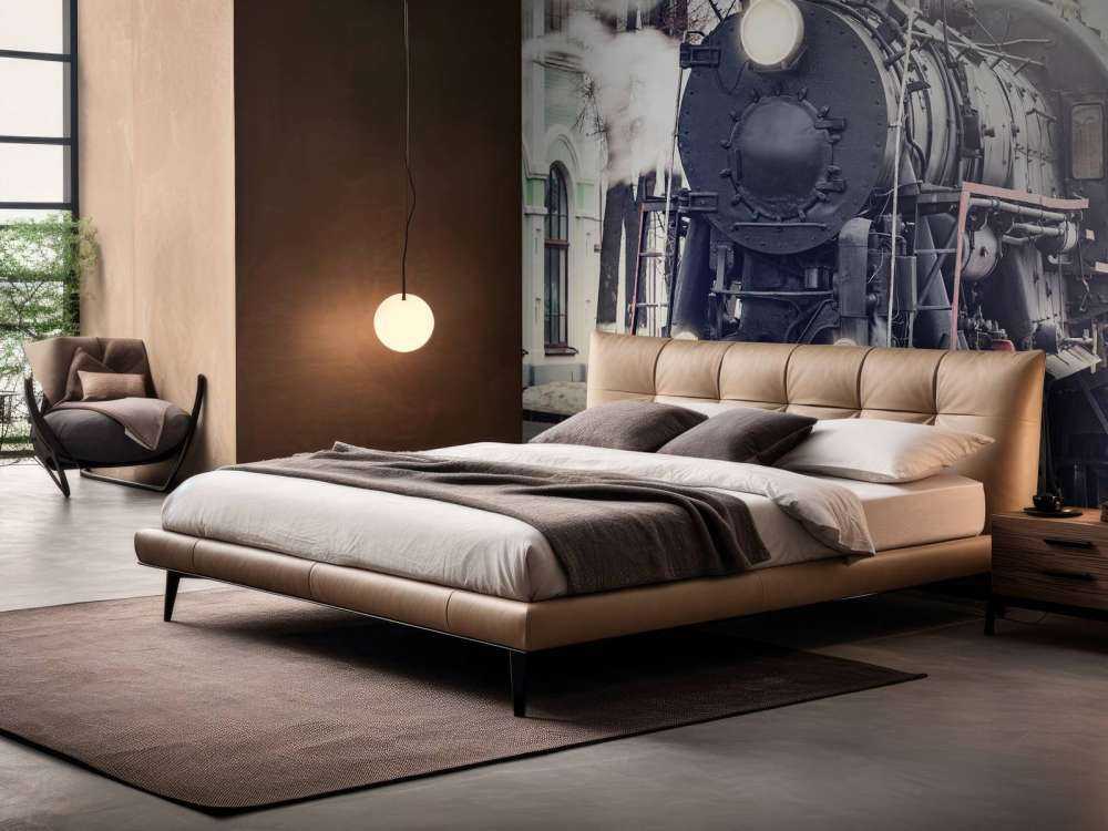 Dampfzug mit dampfendem Dampf