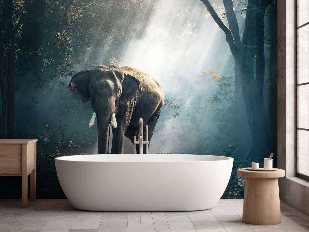 Elefant im Dschungel