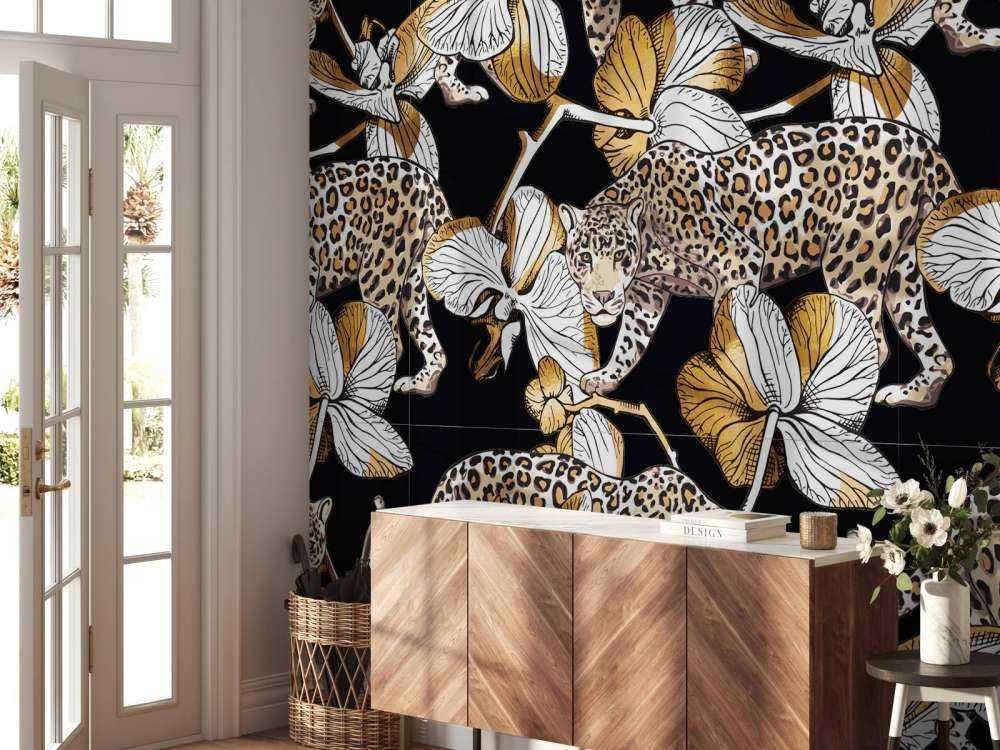 Jaguare zwischen den Orchideen