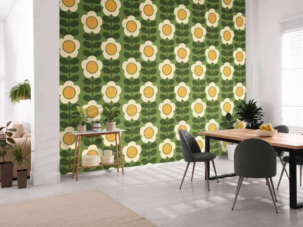 Retro Gänseblümchen