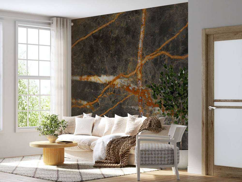 Marmor mit Kupferton
