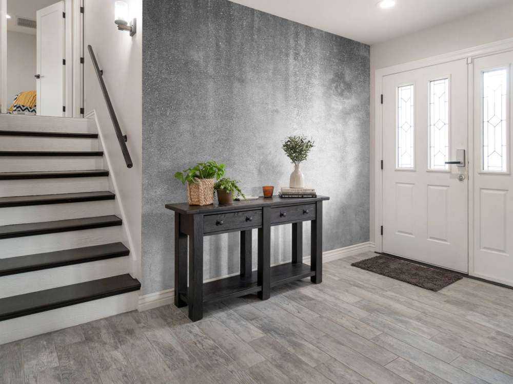 Detaillierter grauer Beton