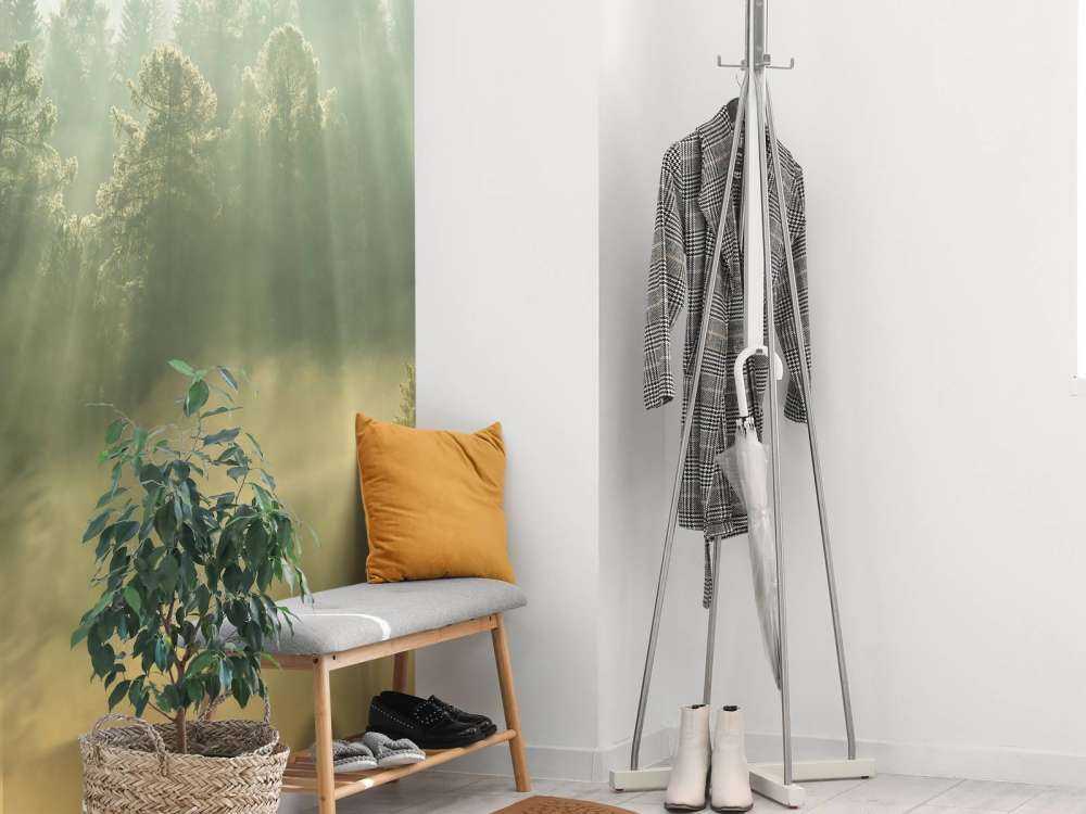 Sonnenaufgang zwischen den Hügeln