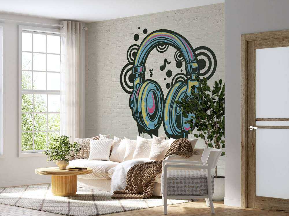 Graffiti-Kopfhörer