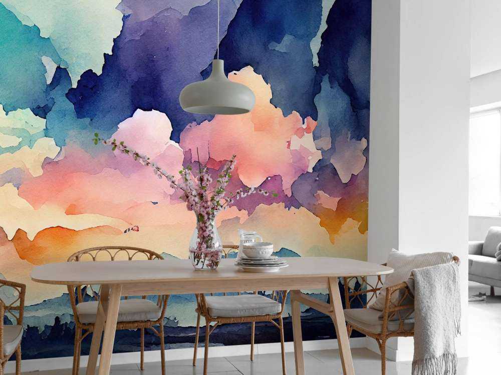 Abstrakter Aquarellhintergrund