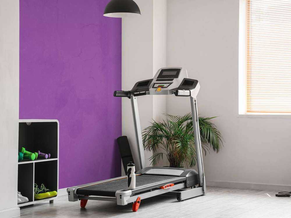 Violetter lila Beton