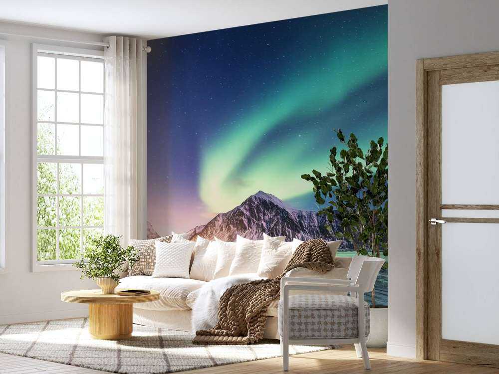 Klares Nordlicht