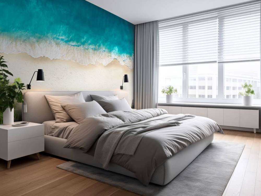 Luftaufnahme von Sand