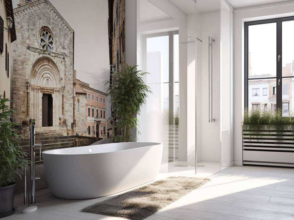 Alte italienische Straße