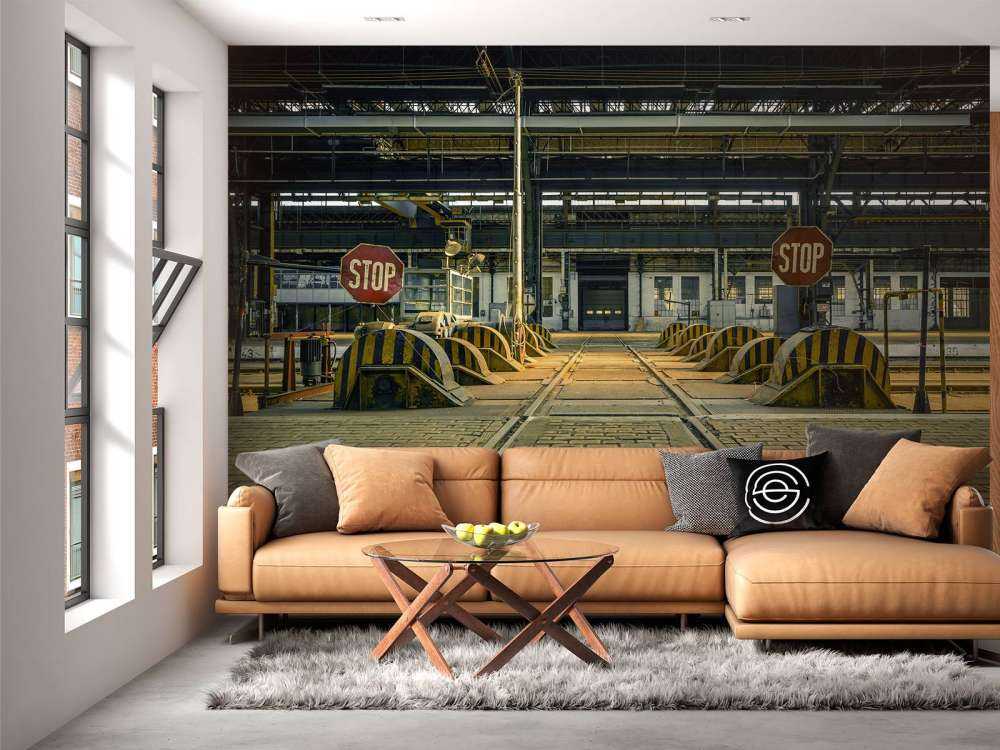 Verlassene Industriehalle