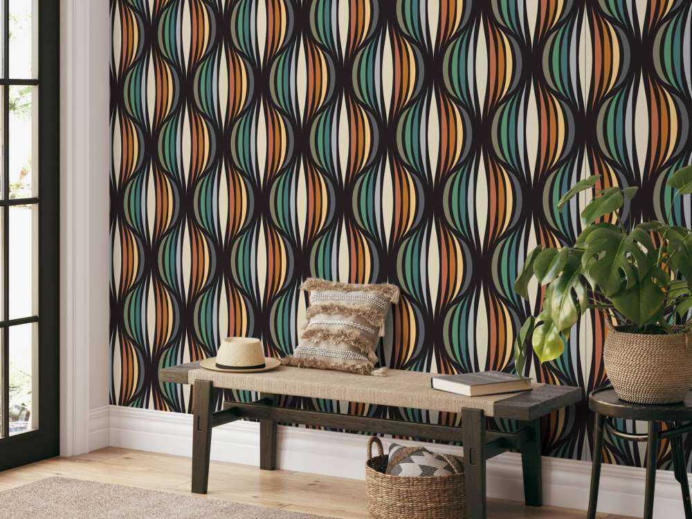 Muster im Retro Stil