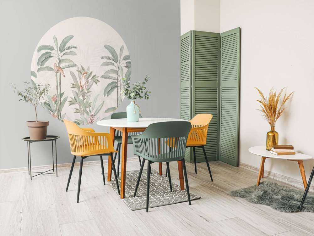 Vintage Dschungellandschaft - pastell