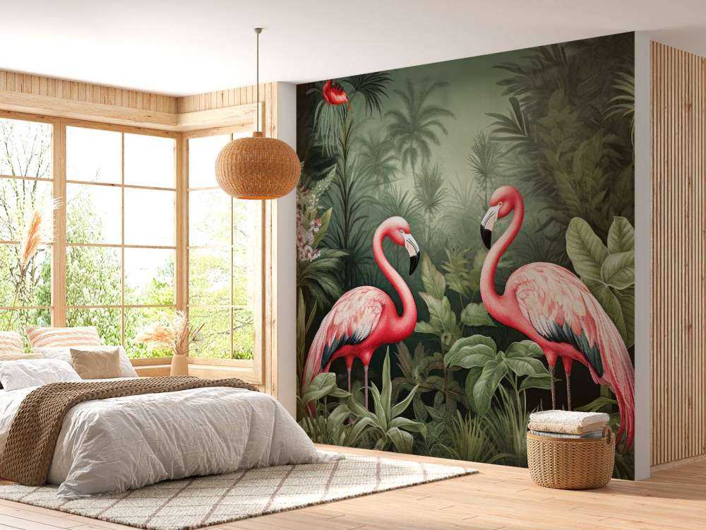 Flamingo Florale Oase