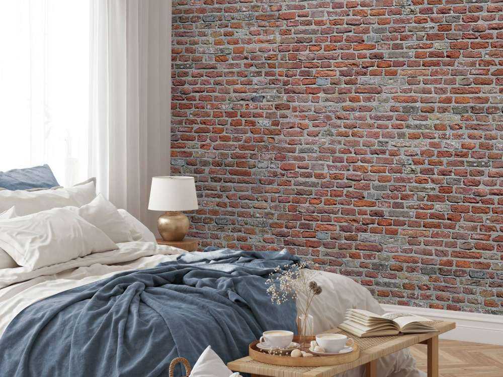 Restaurierte Wand